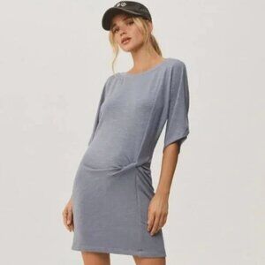 NWT Anthropologie Daily Practice Side Twist Tee Dress